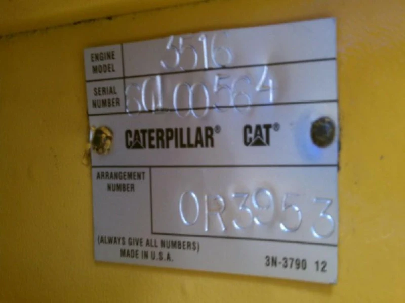 2006 CATERPILLAR CATERPILLAR 3516 DITA
