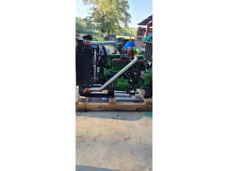 JOHN DEERE 6068T REMAN POWER UNIT WITH RADIATOR NO ECM