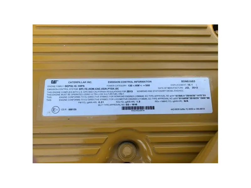 CATERPILLAR C18 W RADIATOR