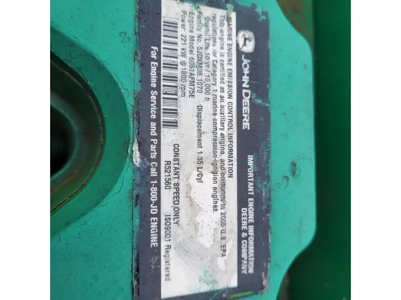2021 JOHN DEERE 6081