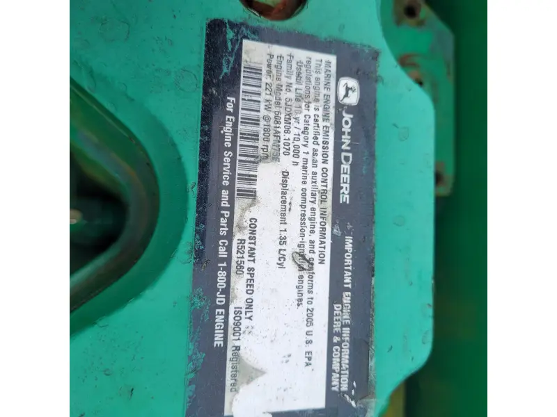 JOHN DEERE 6081