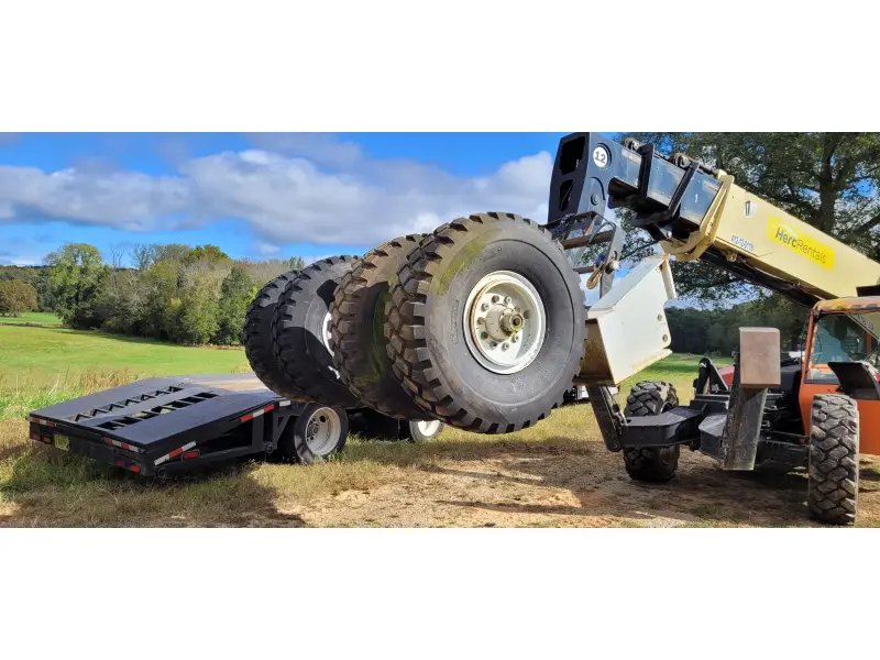 2010 UNKNOWN 100 TON AXLES