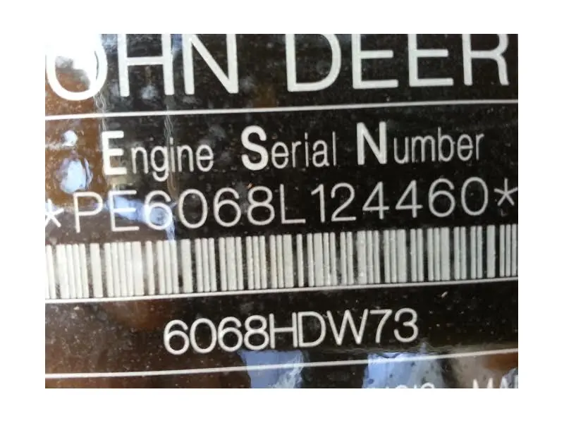 JOHN DEERE 6068HDW73