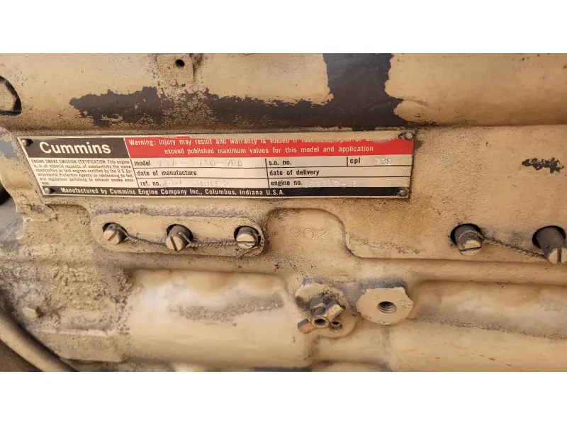 CUMMINS VTA1710
