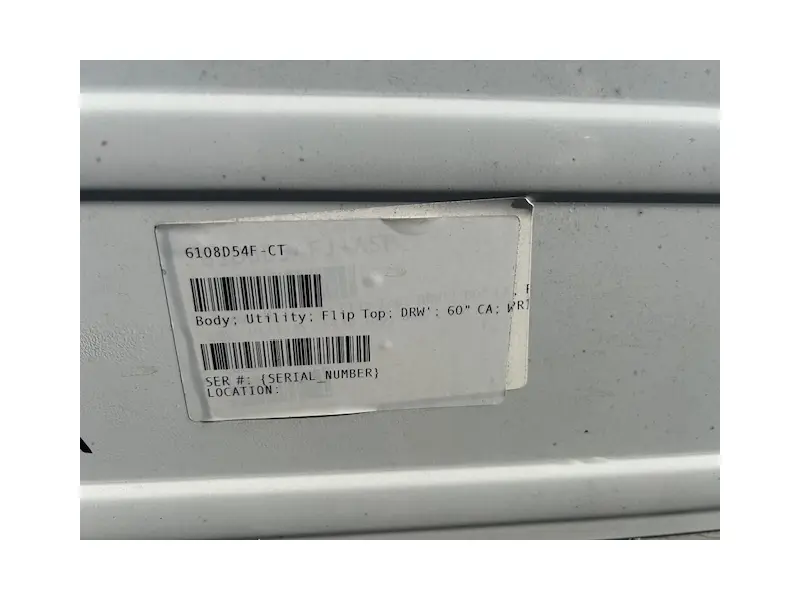 2022 KNAPHEIDE SERVICE BODY