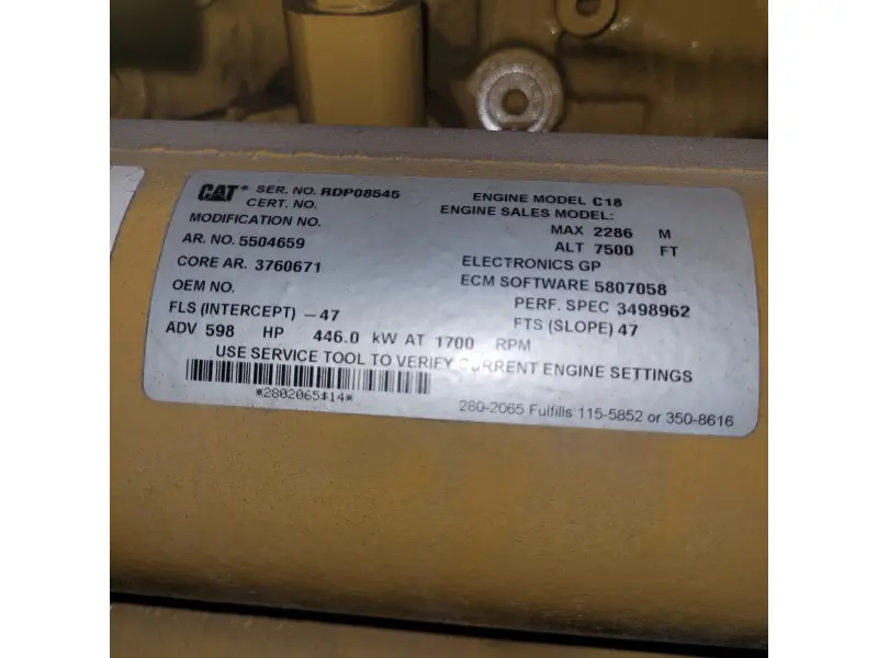 CATERPILLAR C18