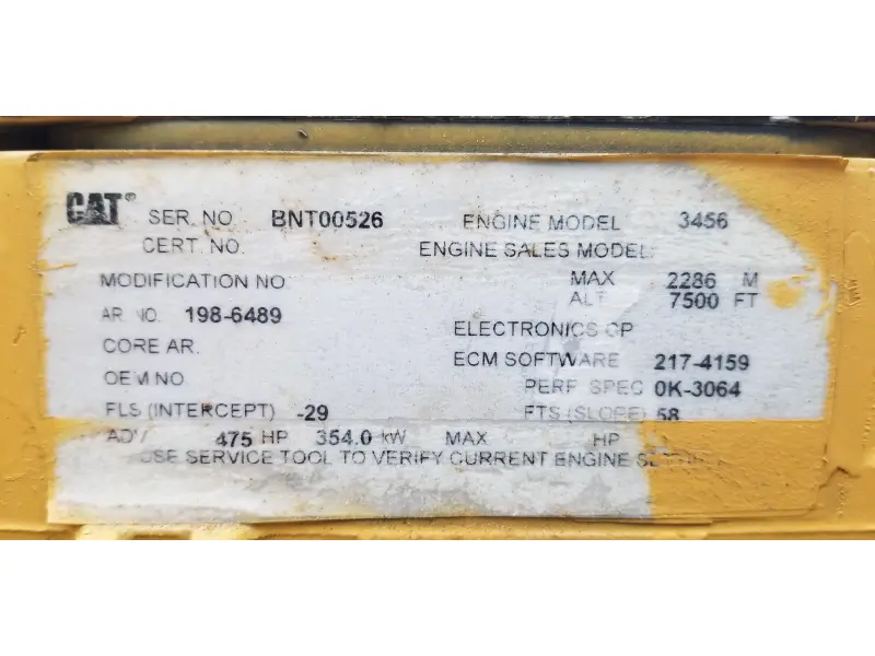 CATERPILLAR 3456