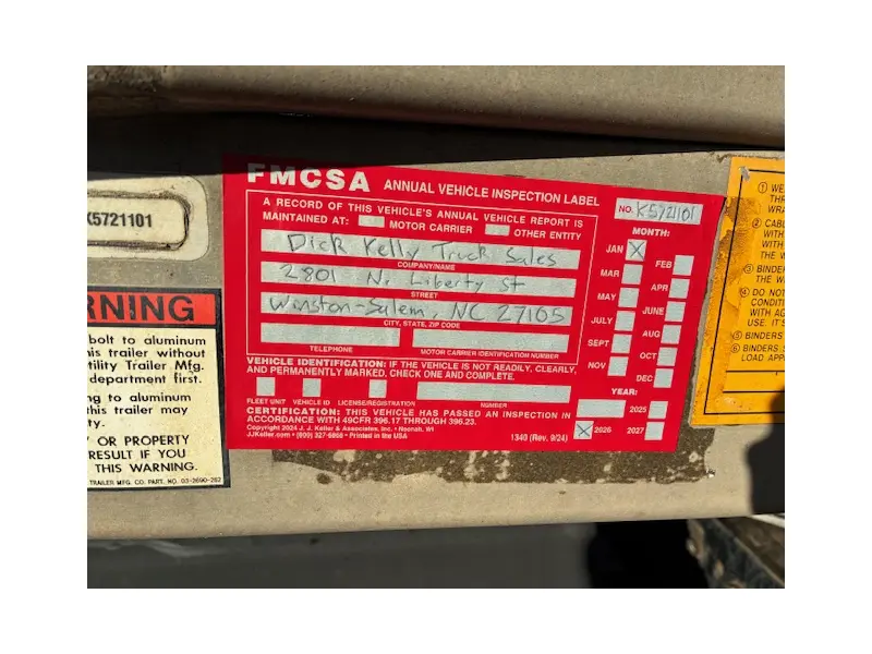 2019 UTILITY FLATBED TRAILER