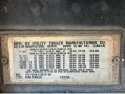 2019 UTILITY FLATBED TRAILER