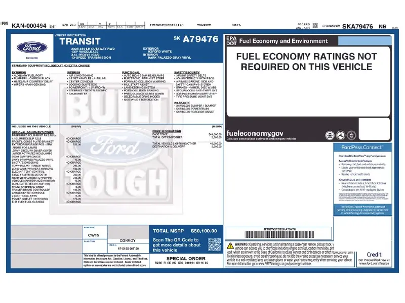 2025 FORD TRANSIT