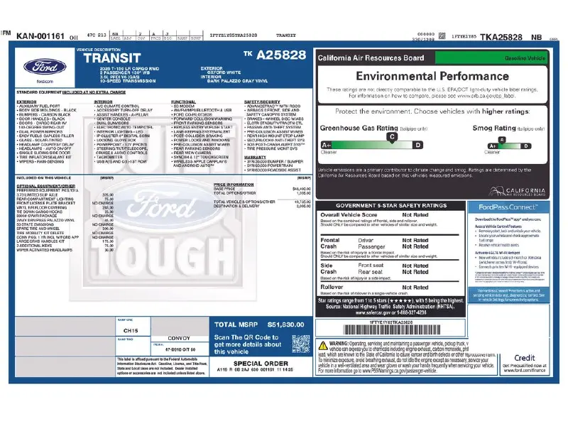 2026 FORD TRANSIT