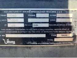 2016 VIKING TRAILER